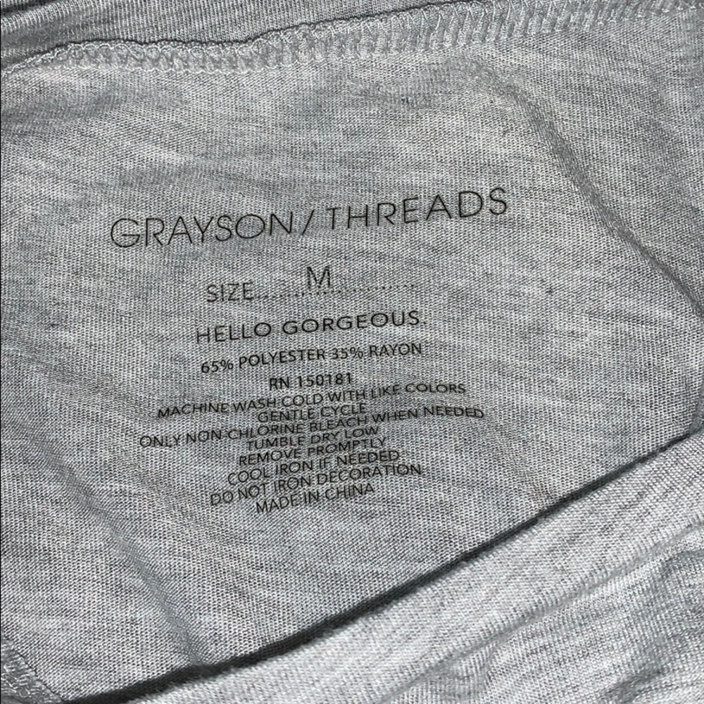 Grayson/Threads Peace love wine T-shirt - Picture 5 of 5